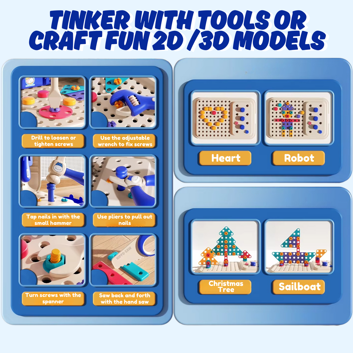 Hippo tool set in action