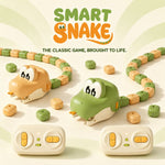 Smart Snake remote-control toy with magnetic tail pieces
